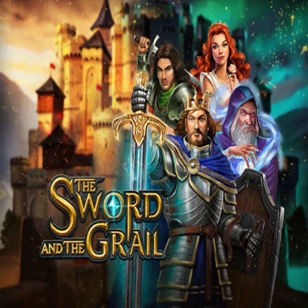 The Sword and the Grail slot icon by Play'n GO, available at Crystal Roll Casino